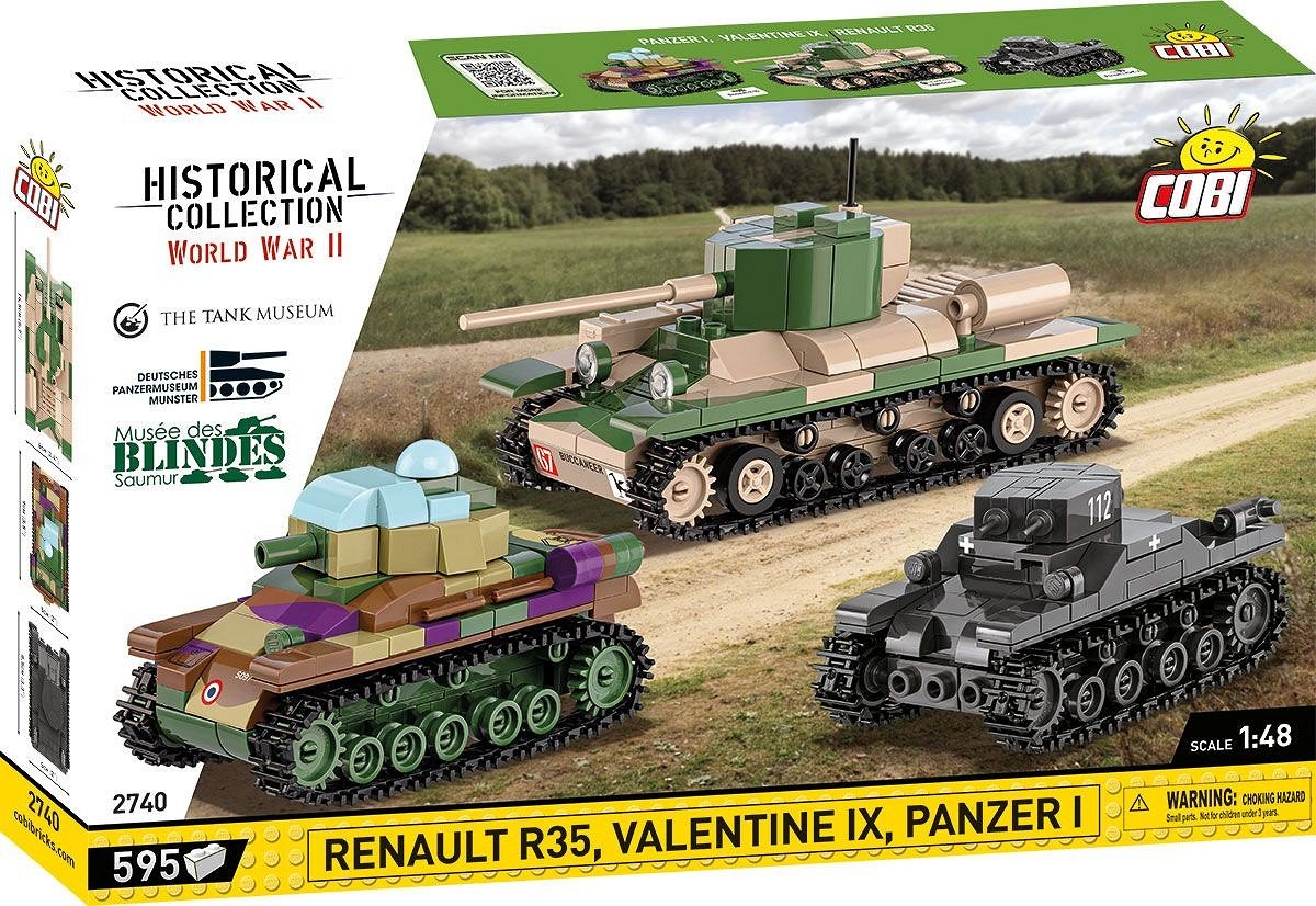 EAN 5902251027407 - COBI Renault R35 - Valentine IX - Panzer I imagen 12