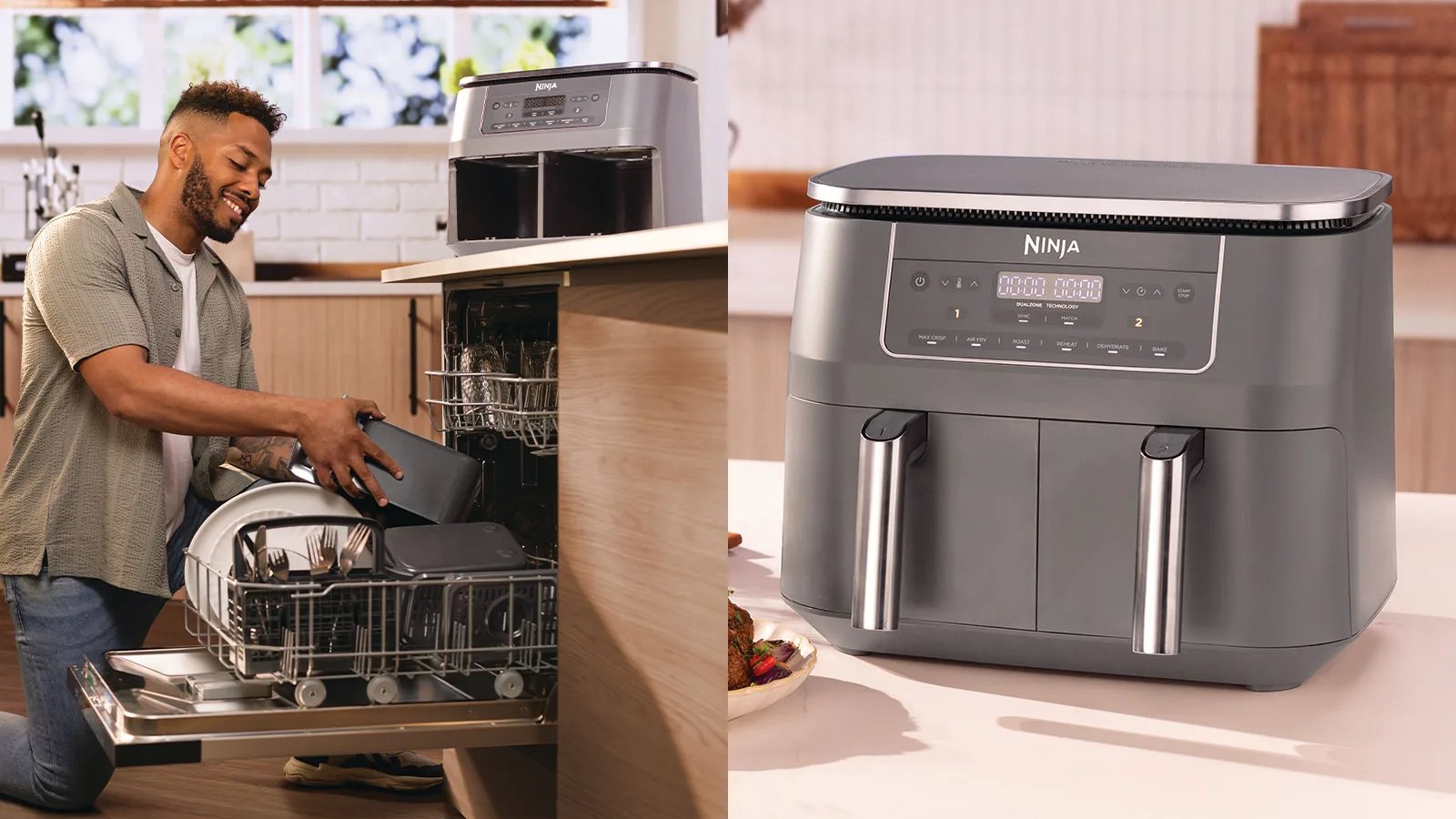 Ninja Dz300eu Dual Zone Heissluftfritteuse