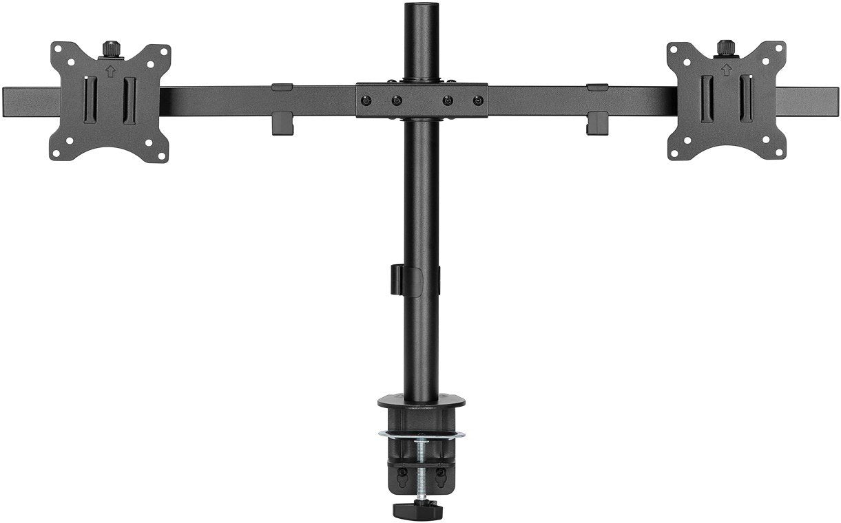 Soporte Monitor Goobay Mesa Double Mount Fix