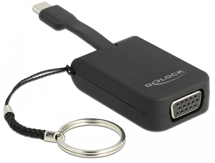 Delock 63941 Adaptador Usb Type-C Para Vga (Modo Dp Alt) - Llavero