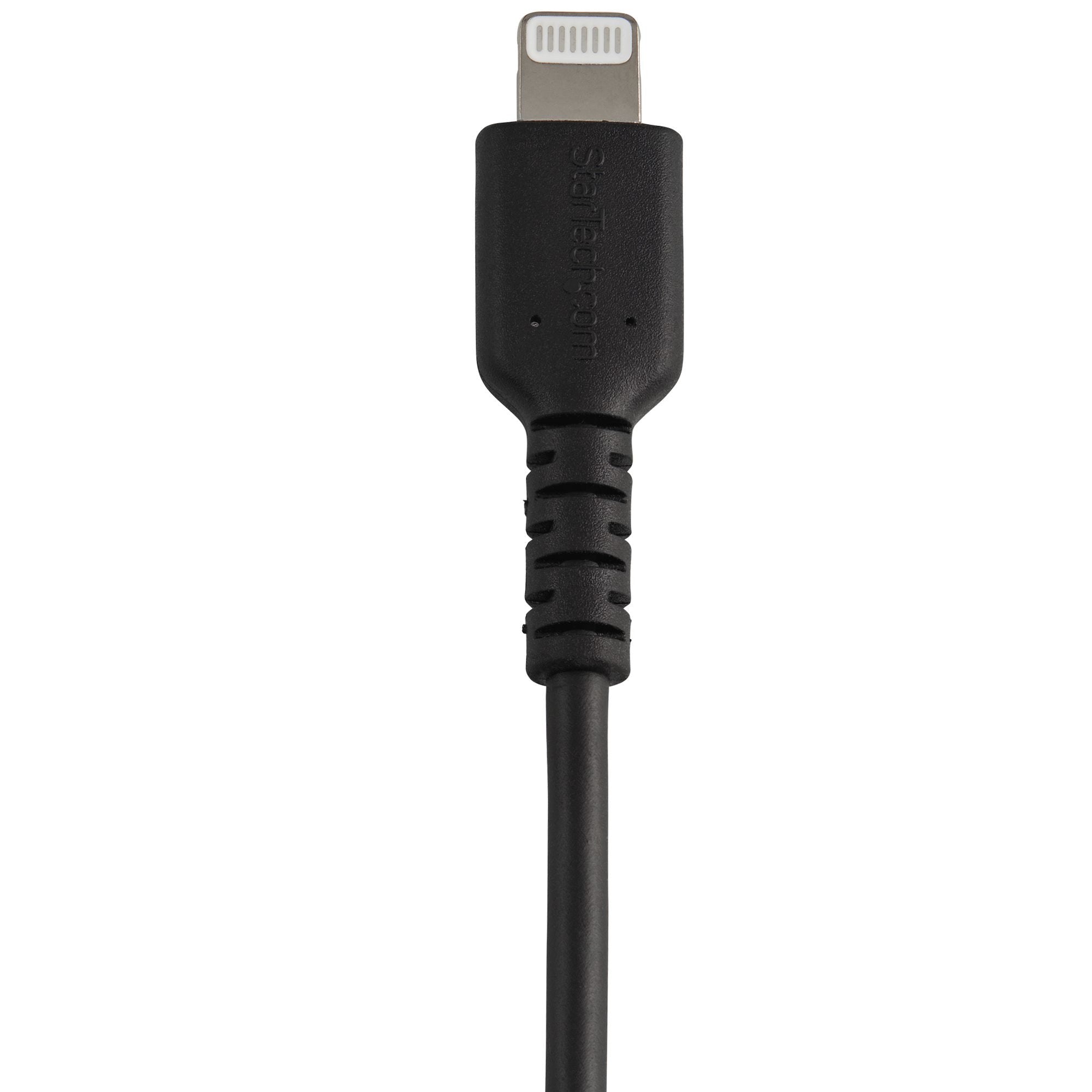 Startech Cable Usb-A A Lightning 30 Cm Negro Rusbltmm30cmb                            -