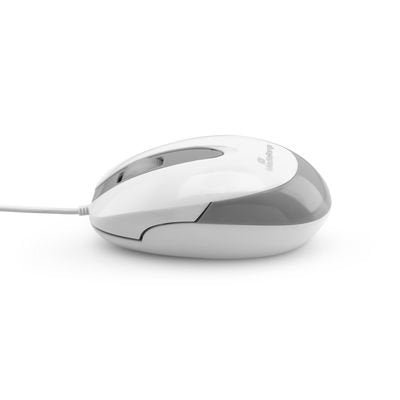 Raton Optico Mediarange Mros214 White-Grey