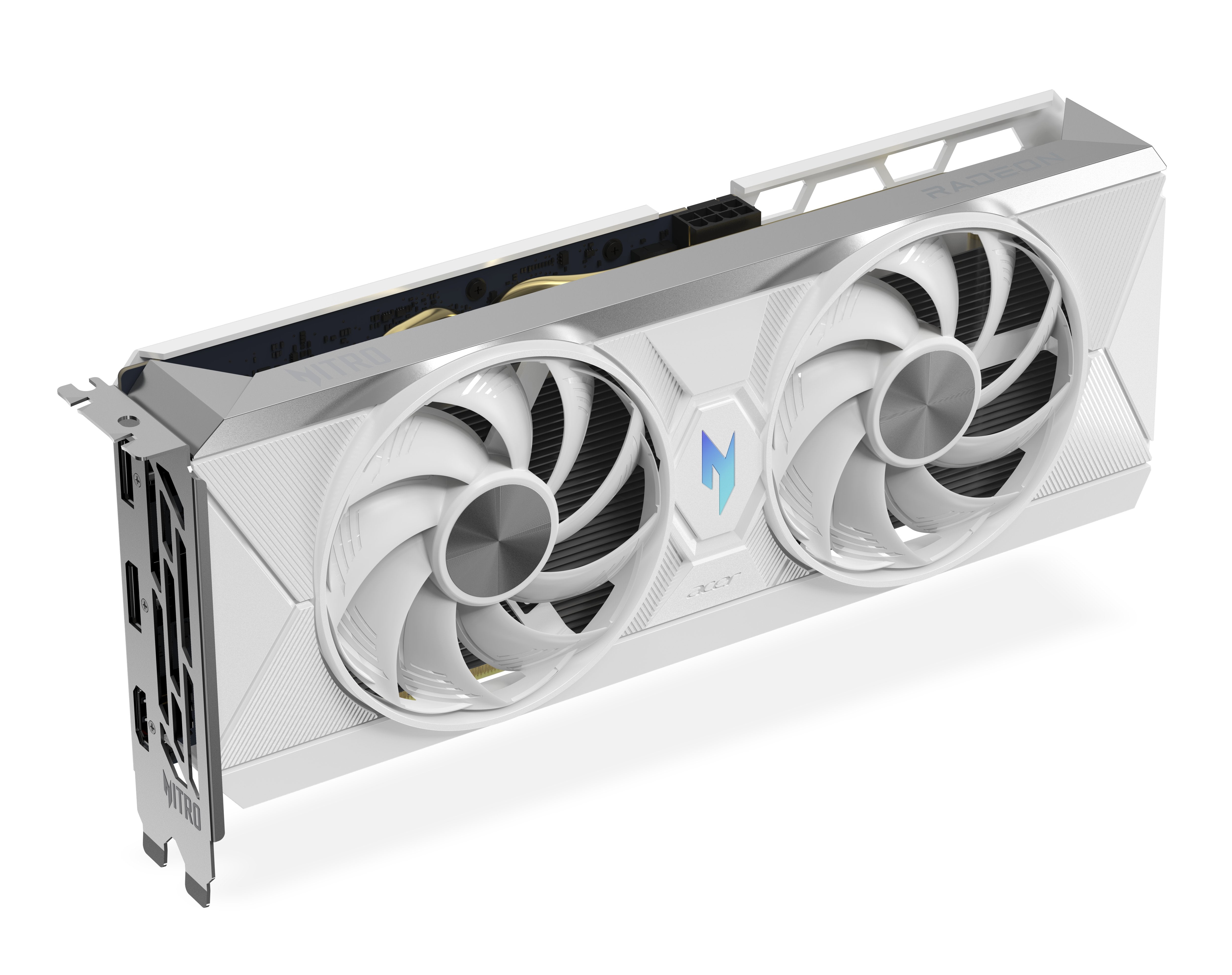 EAN 4711474726490 - Acer Nitro Radeon RX 9060 XT OC 16GB White Edition AMD GDDR6 imagen 4