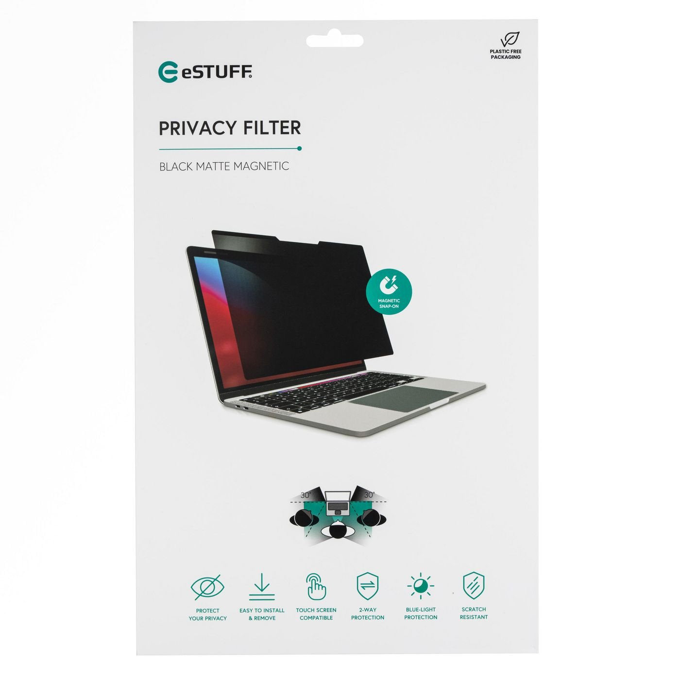 Magnetic Privacy Filter 16"  350 Mm X 220 Mm 16:10