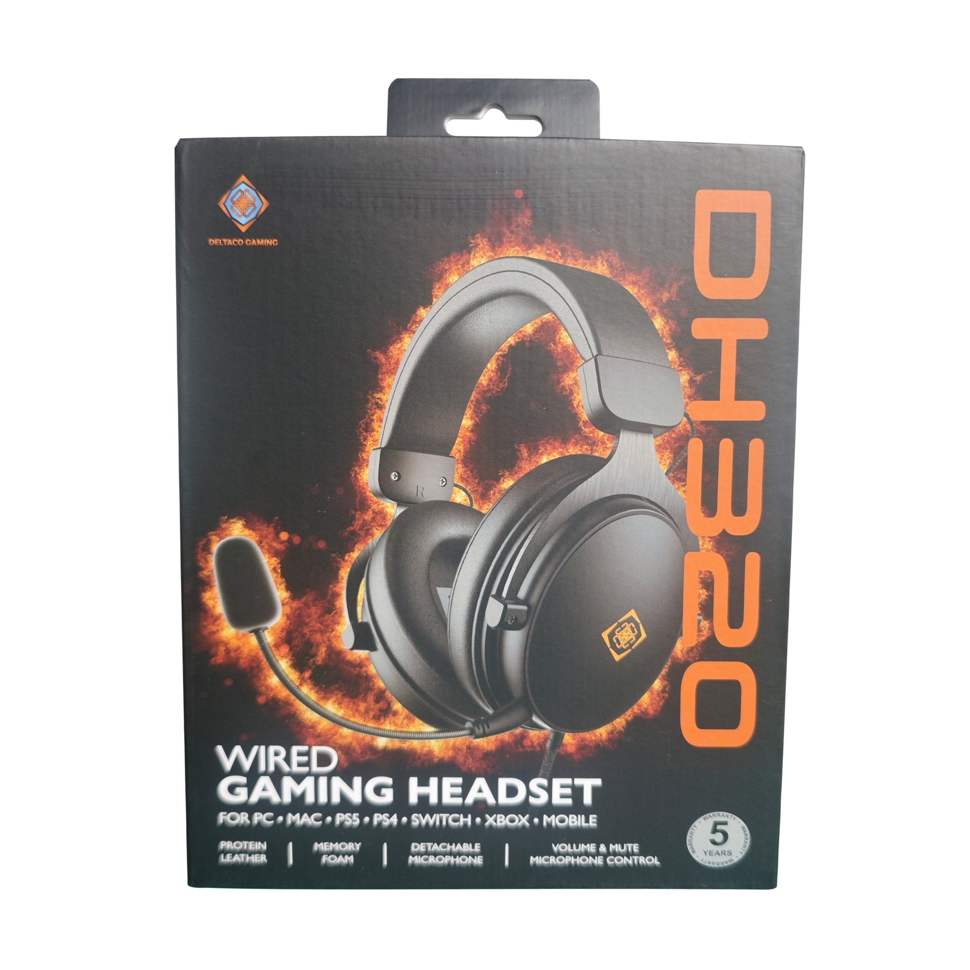 EAN 7333048070241 - Deltaco Gaming GAM-190 auricular y casco Auriculares Alámbrico Diadema Juego Negro imagen 8