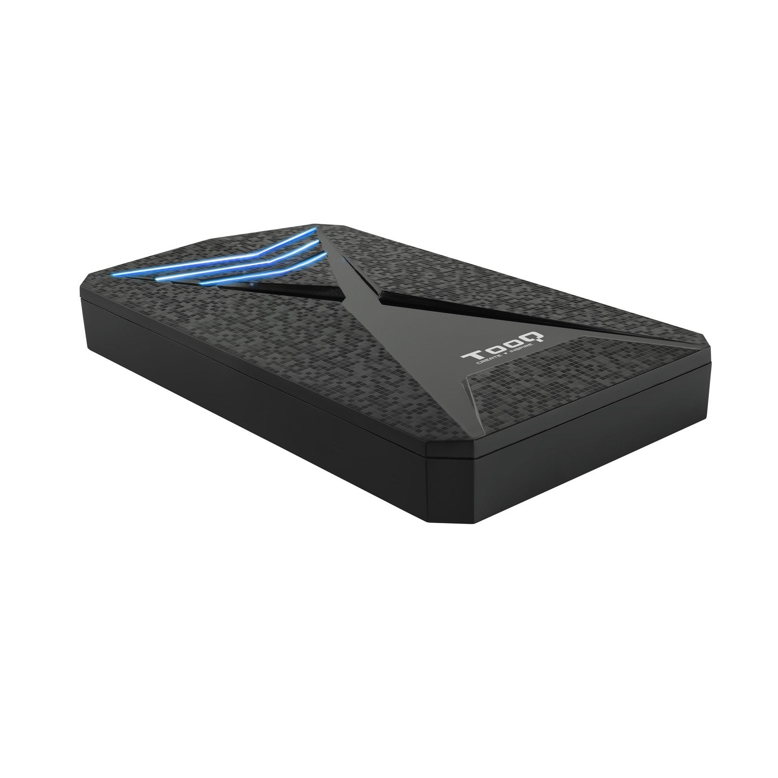 EAN 8433281009677 - TooQ TQE-2550BL caja para disco duro externo Carcasa de disco duro/SSD Negro 2.5" imagen 1