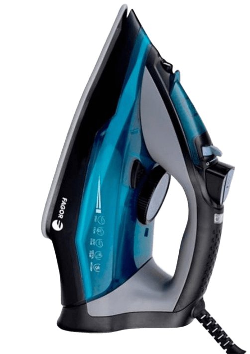 EAN 8436589741515 - Fagor Comforta Plancha vapor-seco Suela de cerámica 2200 W Negro, Azul, Gris imagen 1