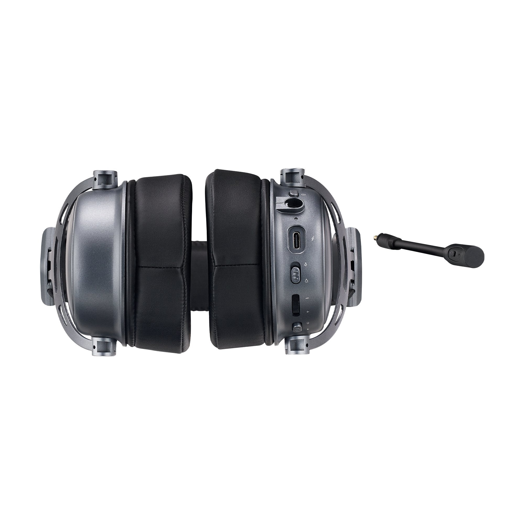 Headset Bluetooth Rapoo Vh800 Rgb Plegables 2.4ghz Bt5.2 Bateria 46h Negro