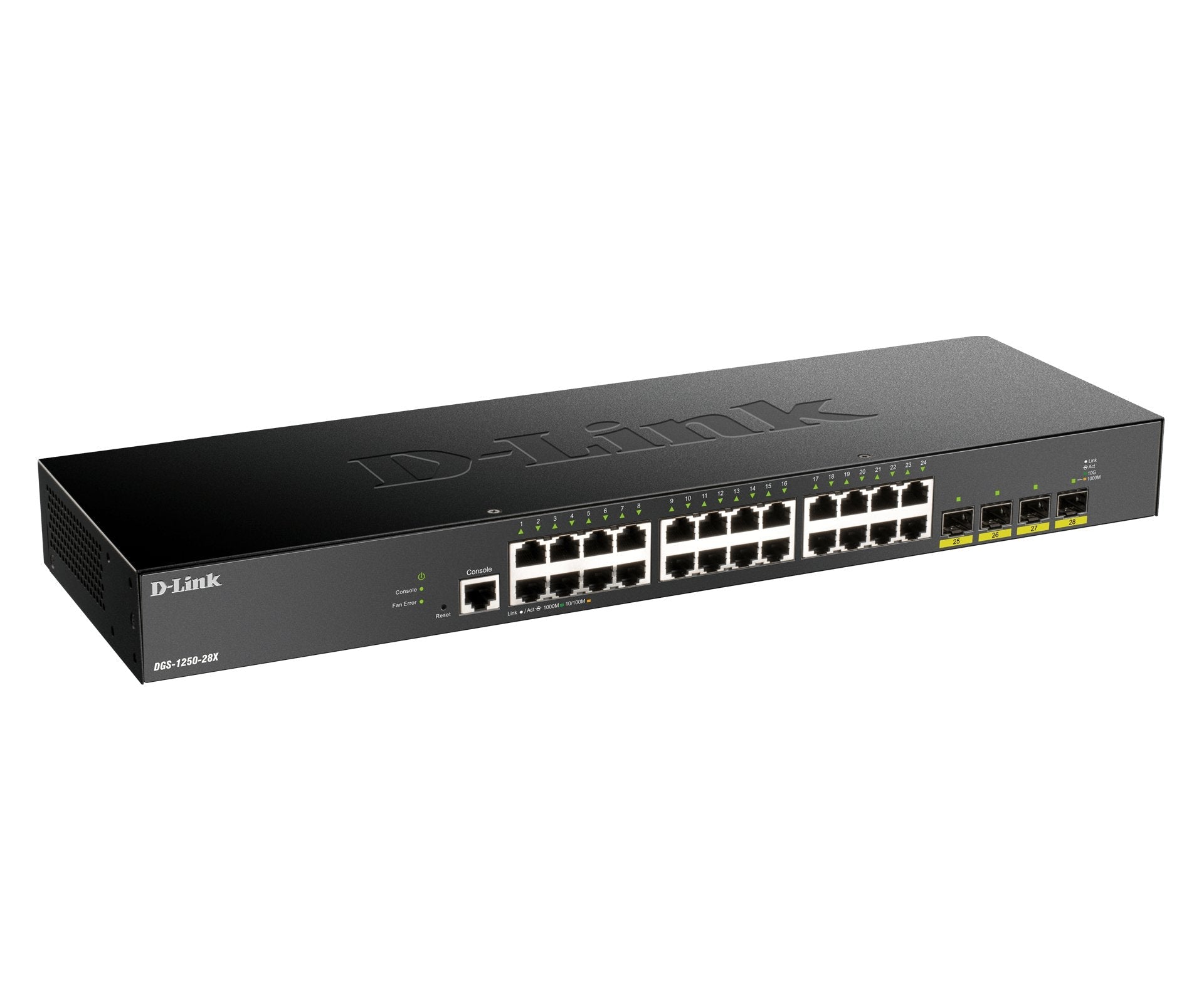 EAN 0790069467875 - D-Link DGS-1250-28X Gestionado L3 Gigabit Ethernet (10/100/1000) Negro imagen 2