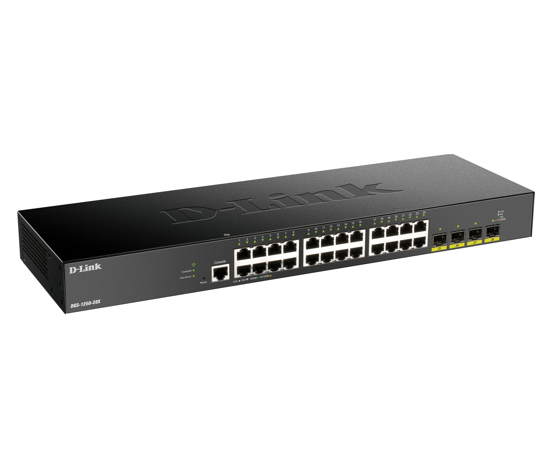 EAN 0790069467875 - D-Link DGS-1250-28X Gestionado L3 Gigabit Ethernet (10/100/1000) Negro imagen 2