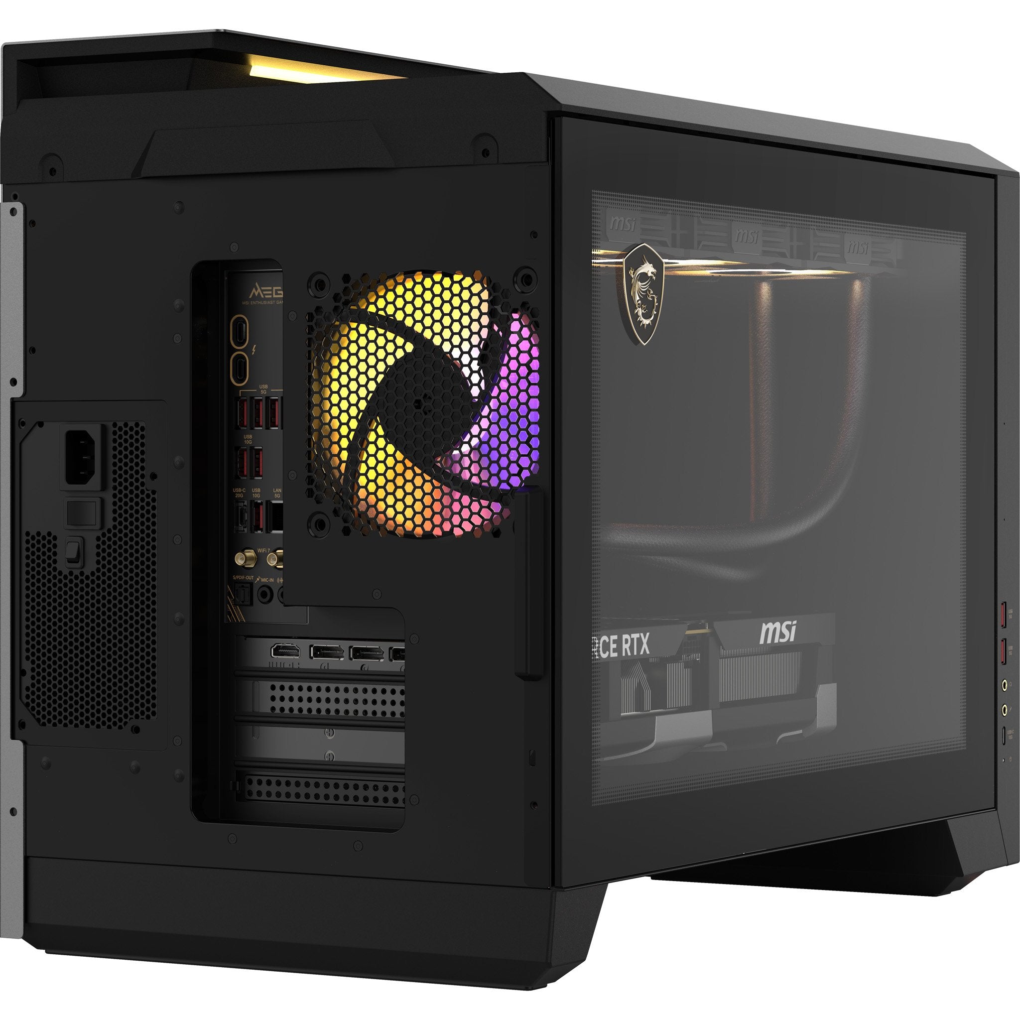 EAN 4711377288750 - MSI MEG Vision X AI 2NVV7-004EU Intel Core Ultra 7 265K 32 GB DDR5-SDRAM 2 TB SSD NVIDIA GeForce RTX 5080 imagen 13