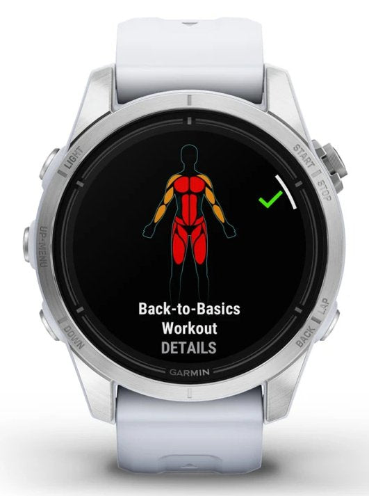 EAN 0753759317959 - Garmin epix Pro (Gen 2) 3,05 cm (1.2") AMOLED 42 mm Digital 390 x 390 Pixeles Pantalla táctil Plata Wifi imagen 9