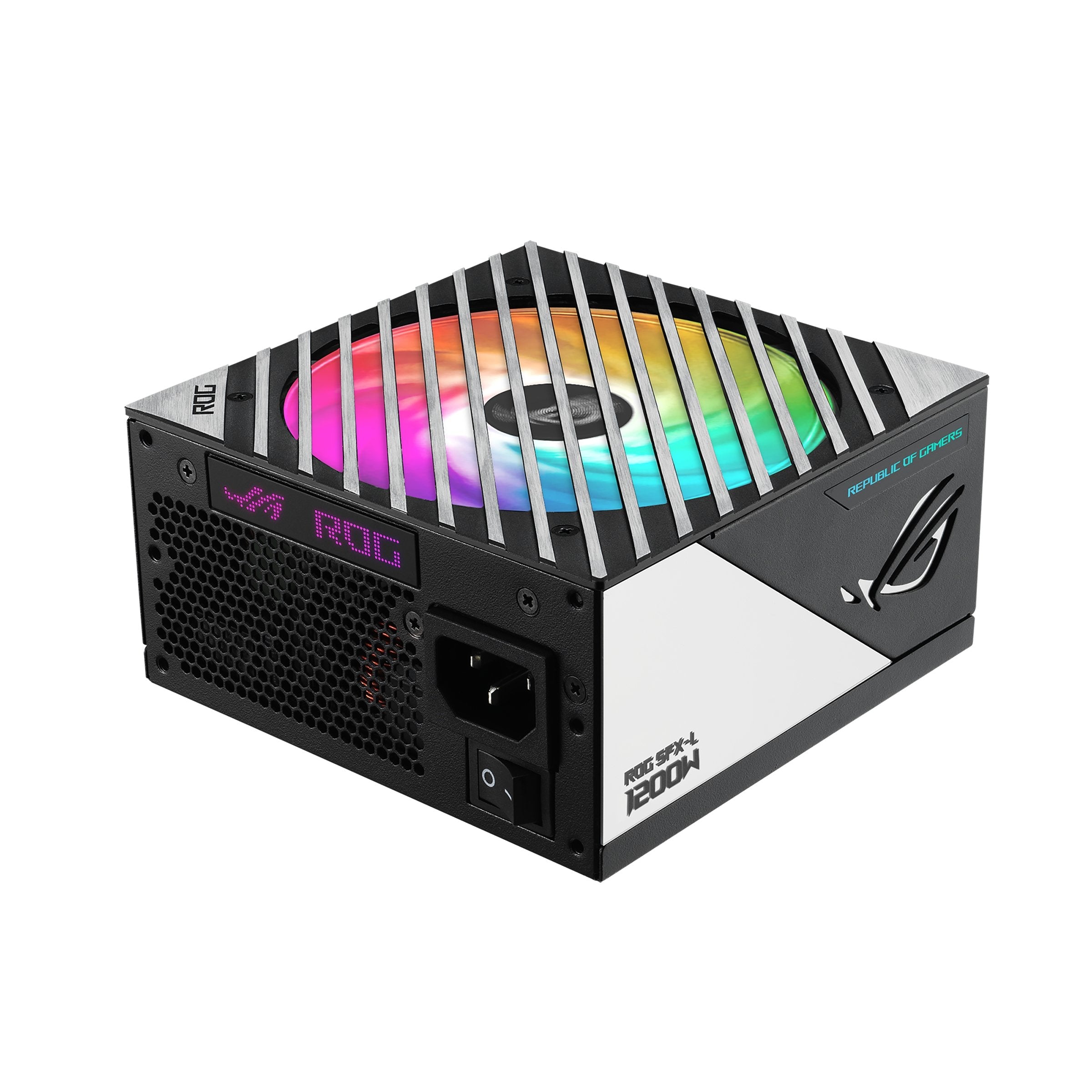 Fuente De Alimentación Asus Rog -Loki-1200t-Sfx-L-Gaming Unidad De 1200 W 20+4 Pin Atx Negro, Plata