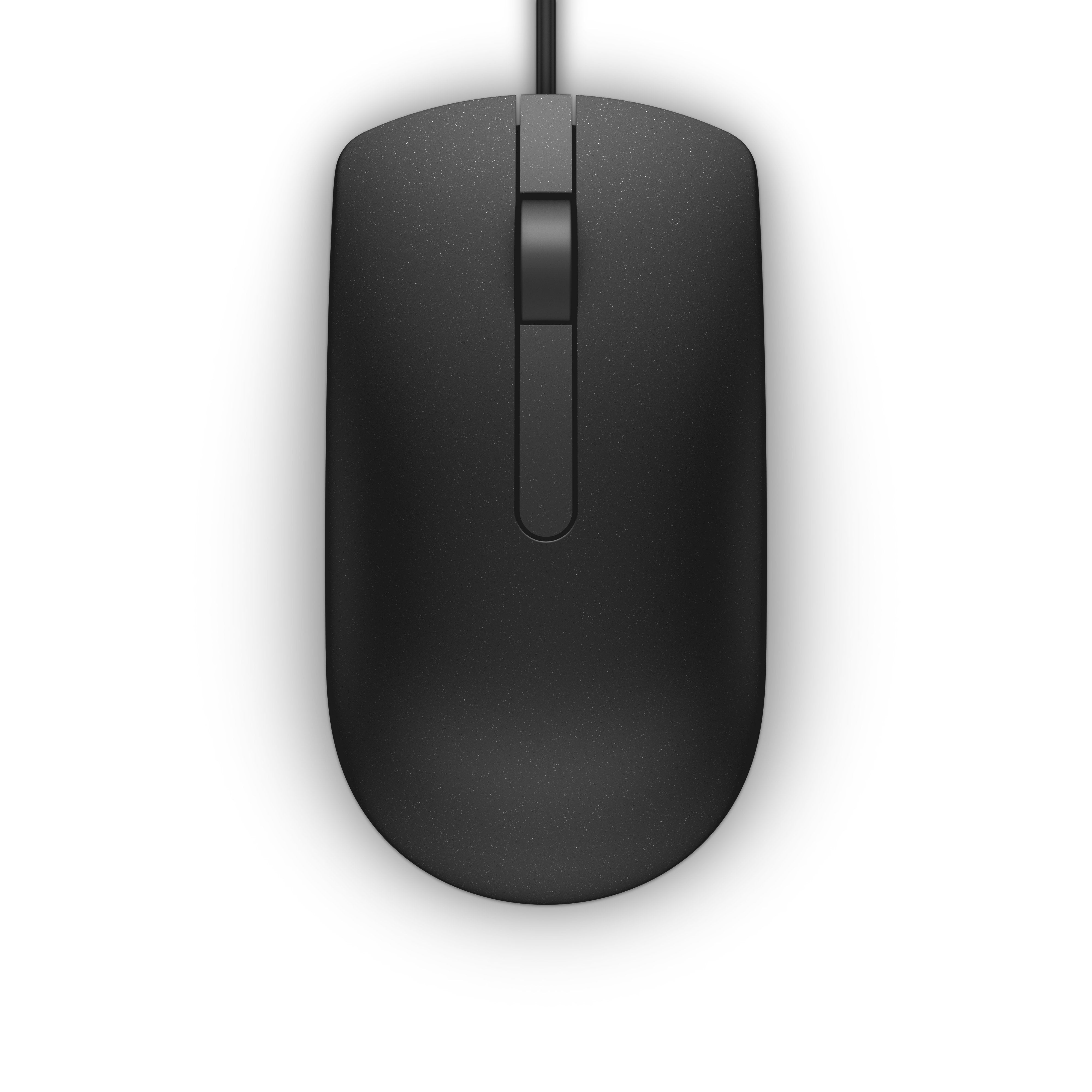 Ratón Dell Con Cable - Ms116 - Negro - (Rtl Box)