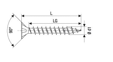 EAN 4003530000805 - SPAX 4081020350162 tornillo/tuerca 16 mm 100 pieza(s) imagen 2