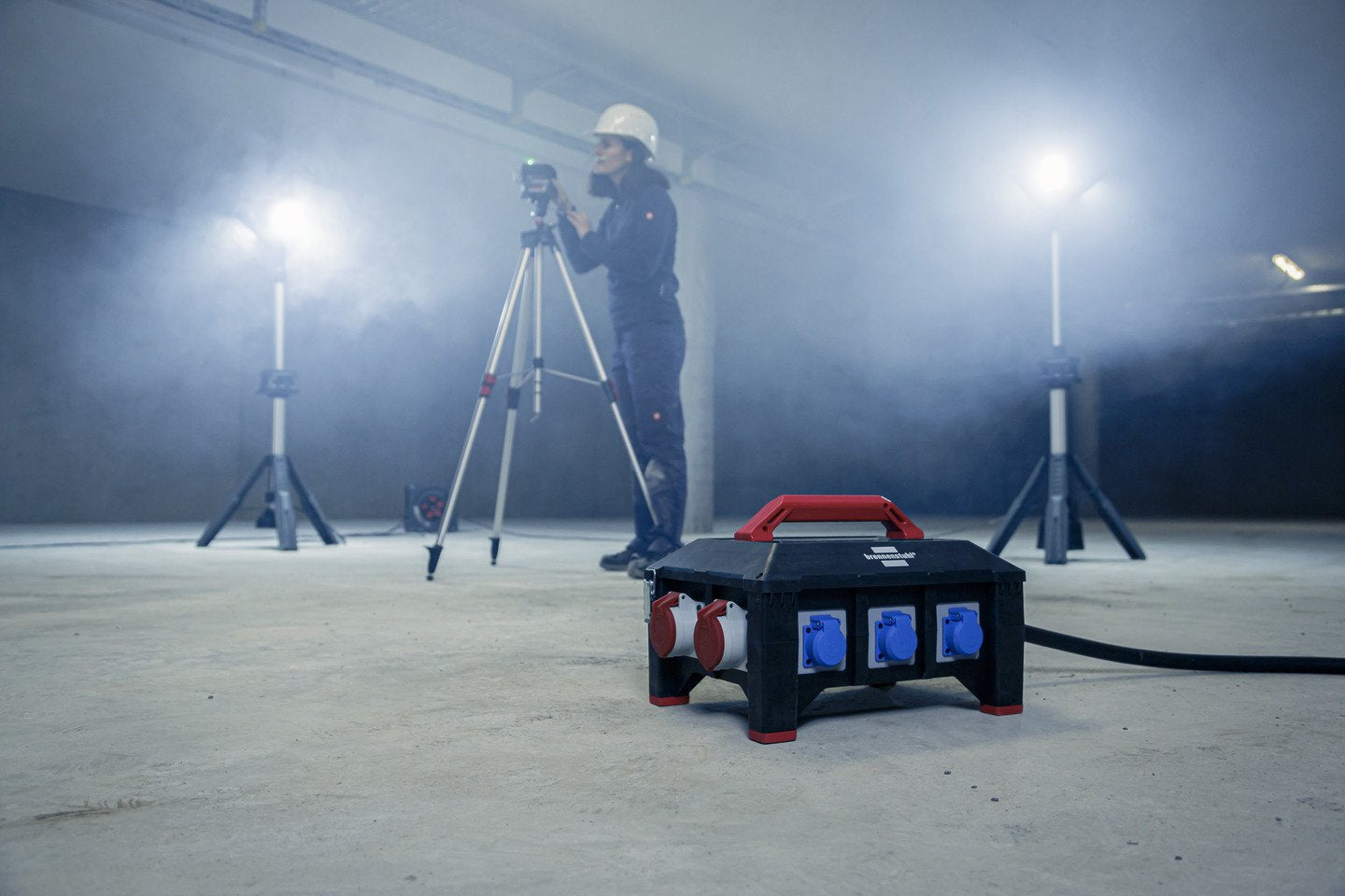 EAN 4007123687930 - Brennenstuhl BSV 5-63A RCD type B unidad de distribución de energía (PDU) 9 salidas AC Negro imagen 7