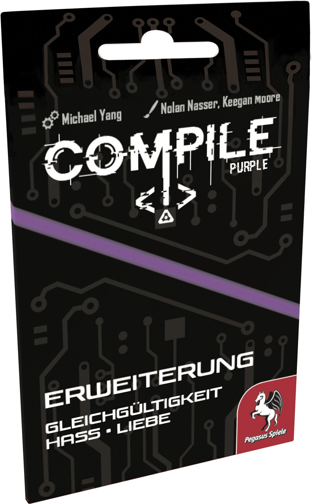 Pegasus Compile (Morado Edition) Gleichgültigkeit Hass Liebe (Ampliación) 18531g