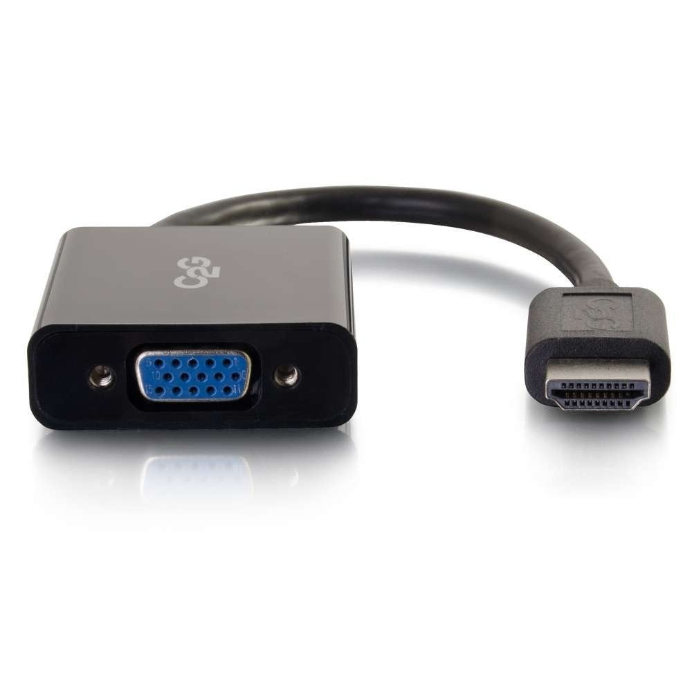 EAN 0757120413509 - C2G 41350 0,2 m HDMI tipo A (Estándar) VGA (D-Sub) Negro imagen 4