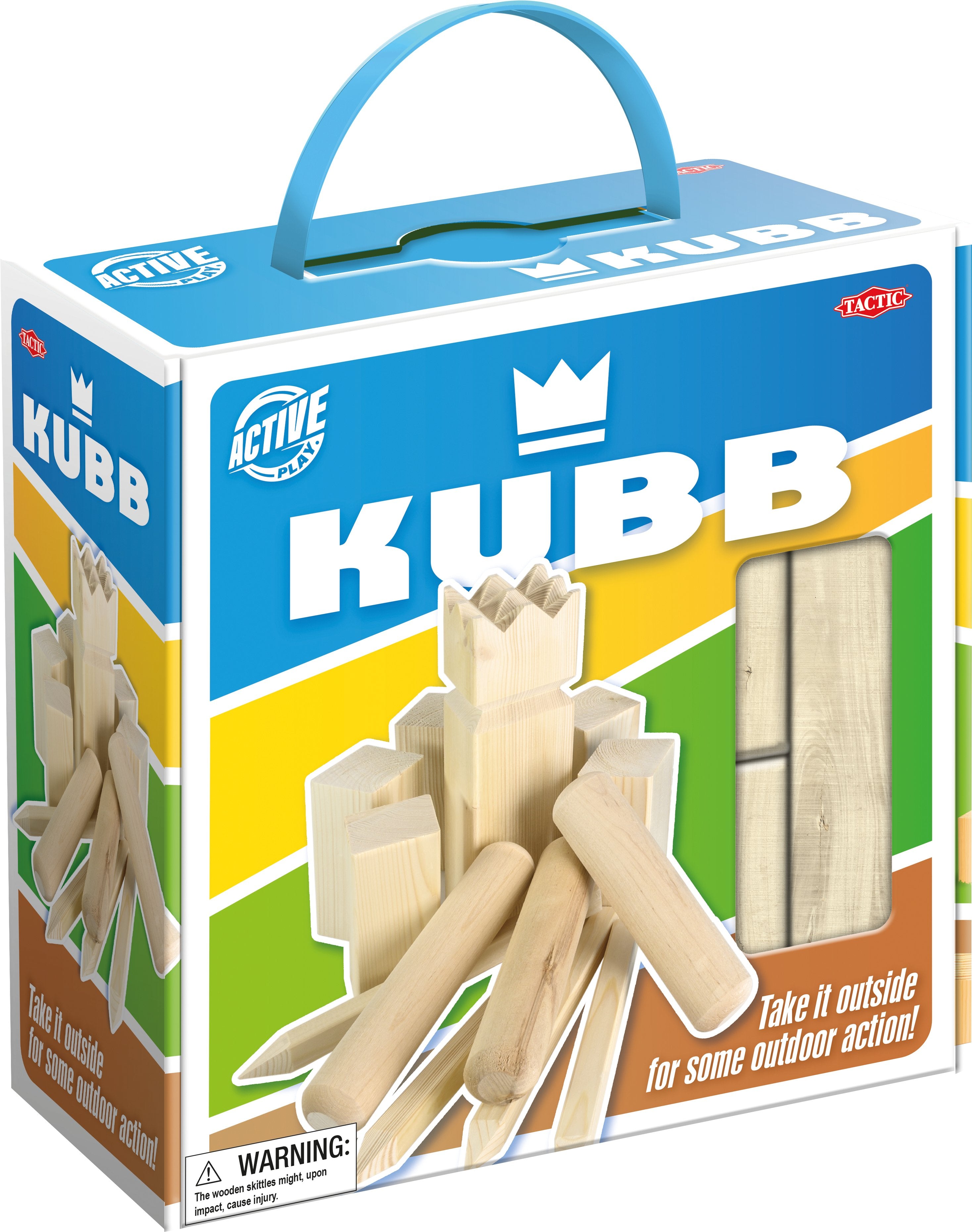 EAN 6416739551357 - Tactic 55135 juegos de lanzamiento Kubb imagen 1