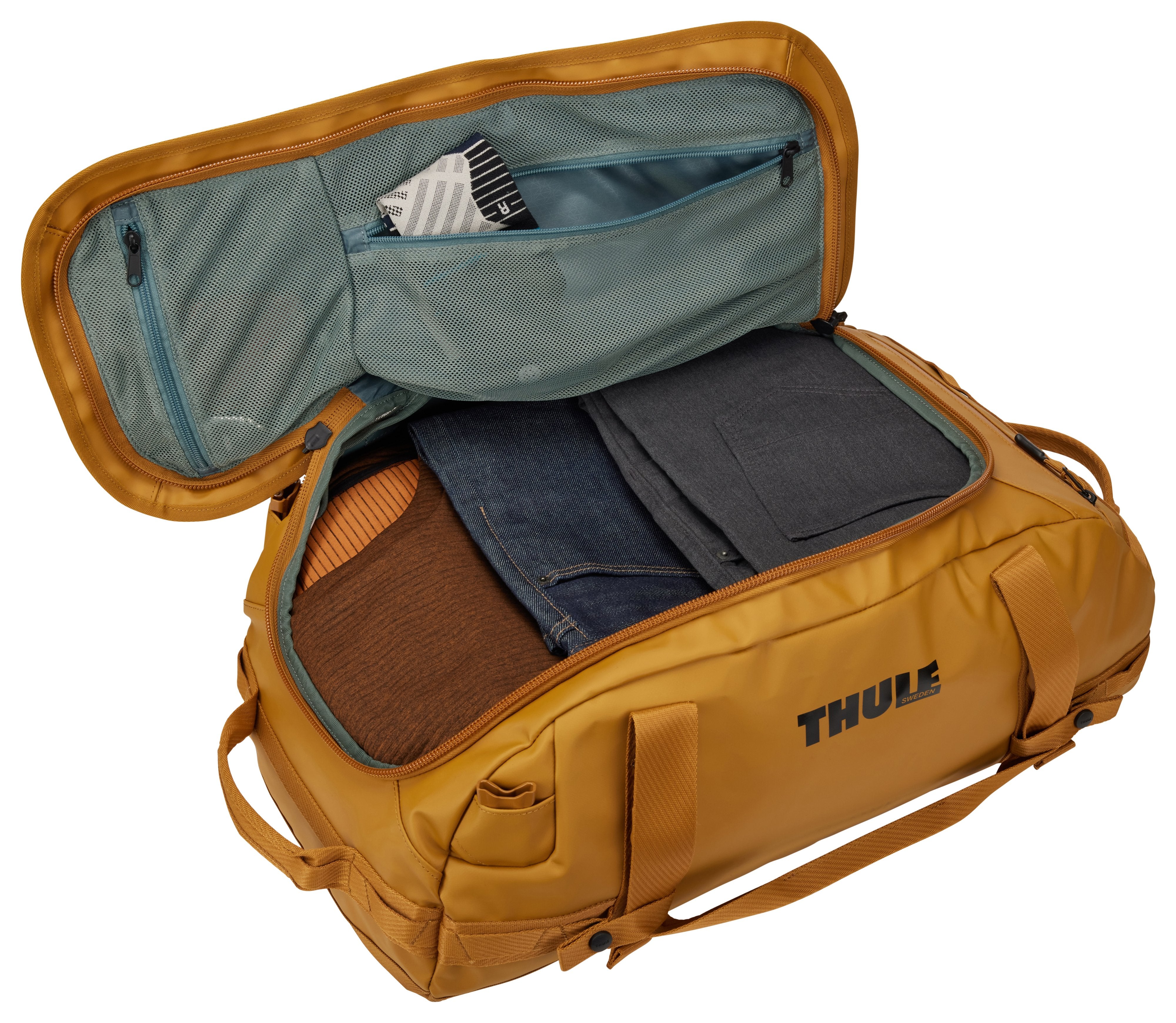 EAN 0085854255219 - Thule Chasm TDSD302 Golden Brown bolso de lona 40 L Poliéster Marrón imagen 5