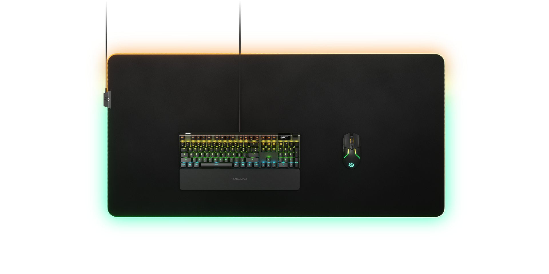 EAN 5707119043465 - Steelseries QcK Prism Cloth Alfombrilla de ratón para juegos Negro imagen 1