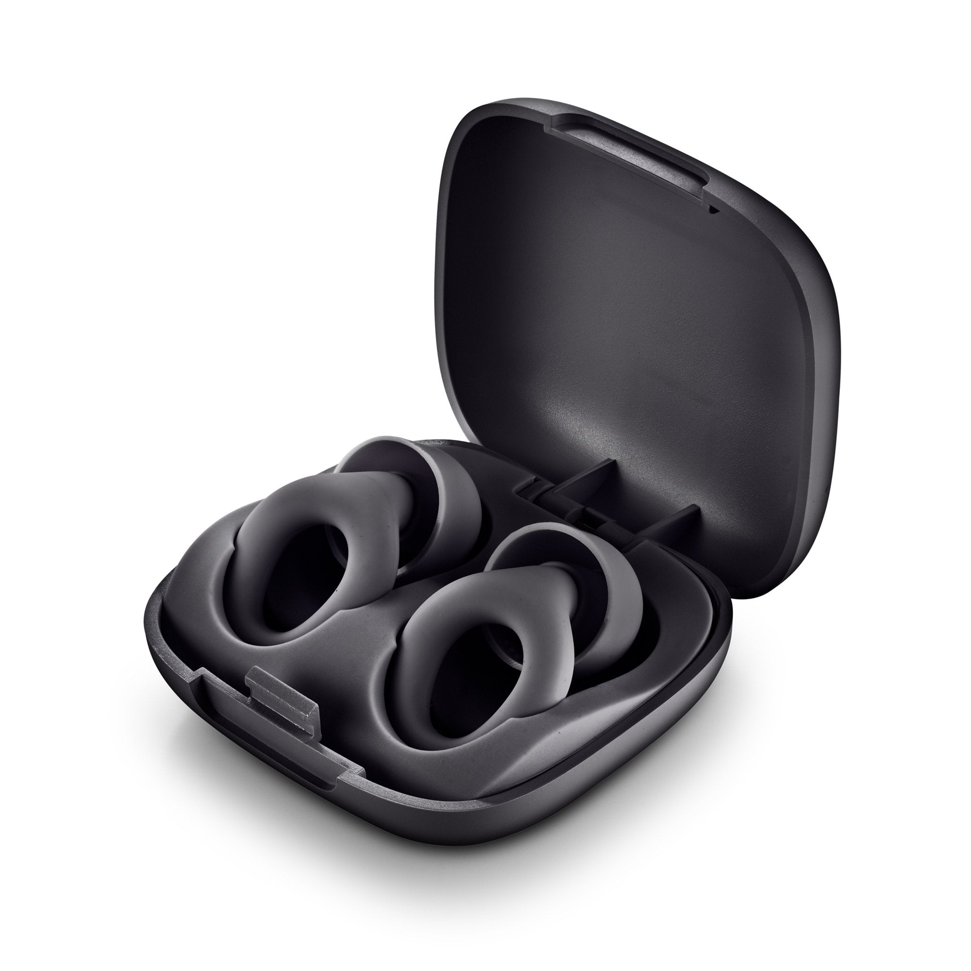 Tapones De Silicona Ngs Para Los Oidos Incluye Funda Y 4 Almohadillas Black
