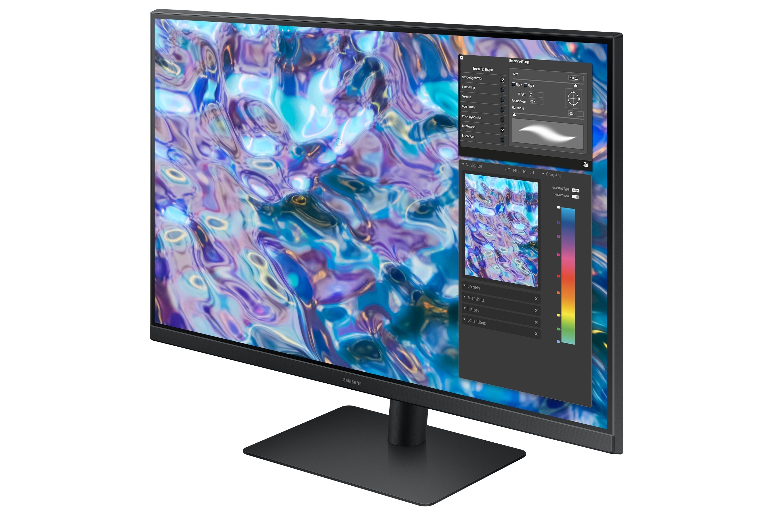 Monitor Samsung Serie 6 68,0cm S27b610equ 16:9 27" Quad Hd Ips Negro
