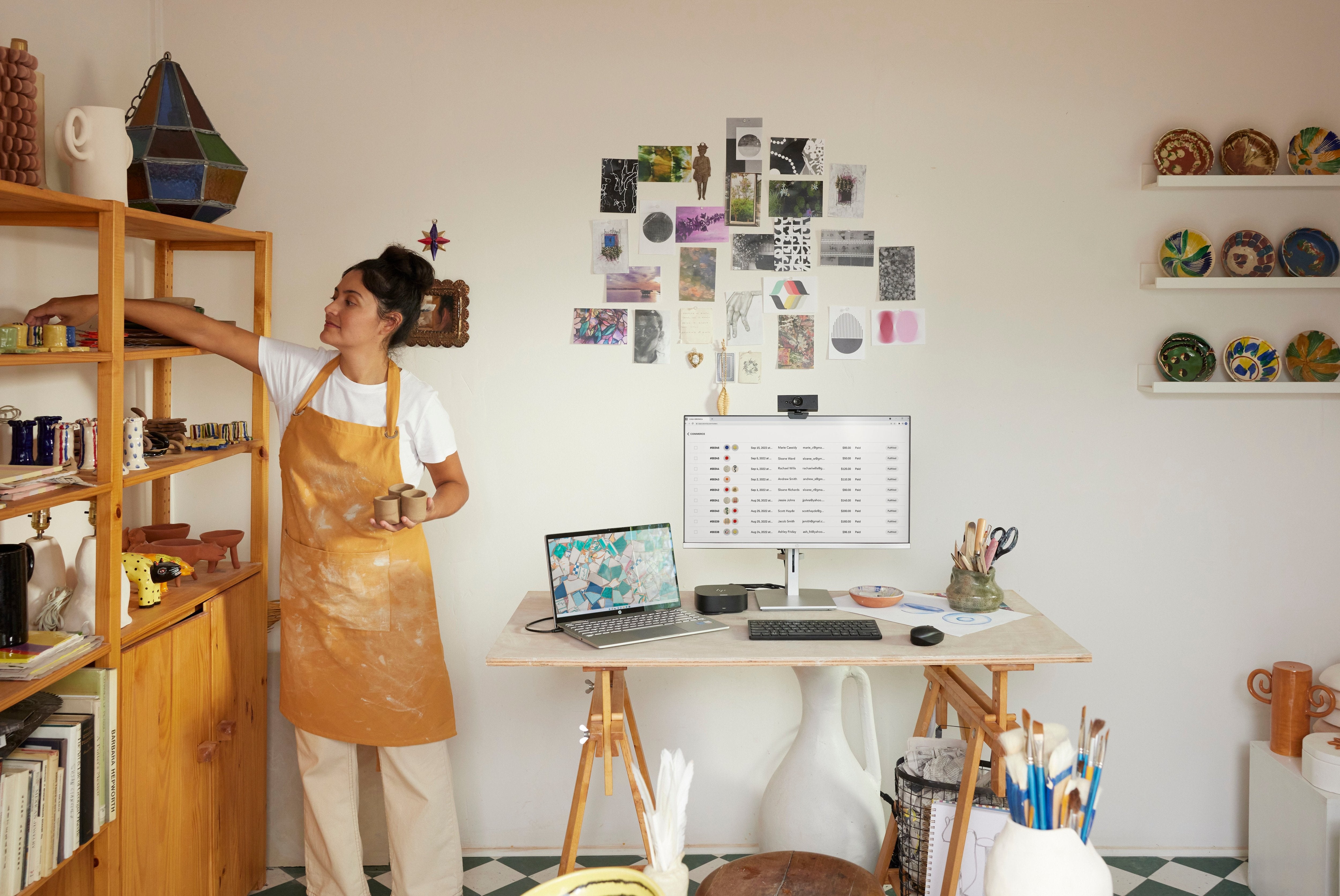 EAN 0196548516629 - HP 350 Compact Multi-Device Bluetooth Keyboard teclado Hogar QWERTY Blanco imagen 6