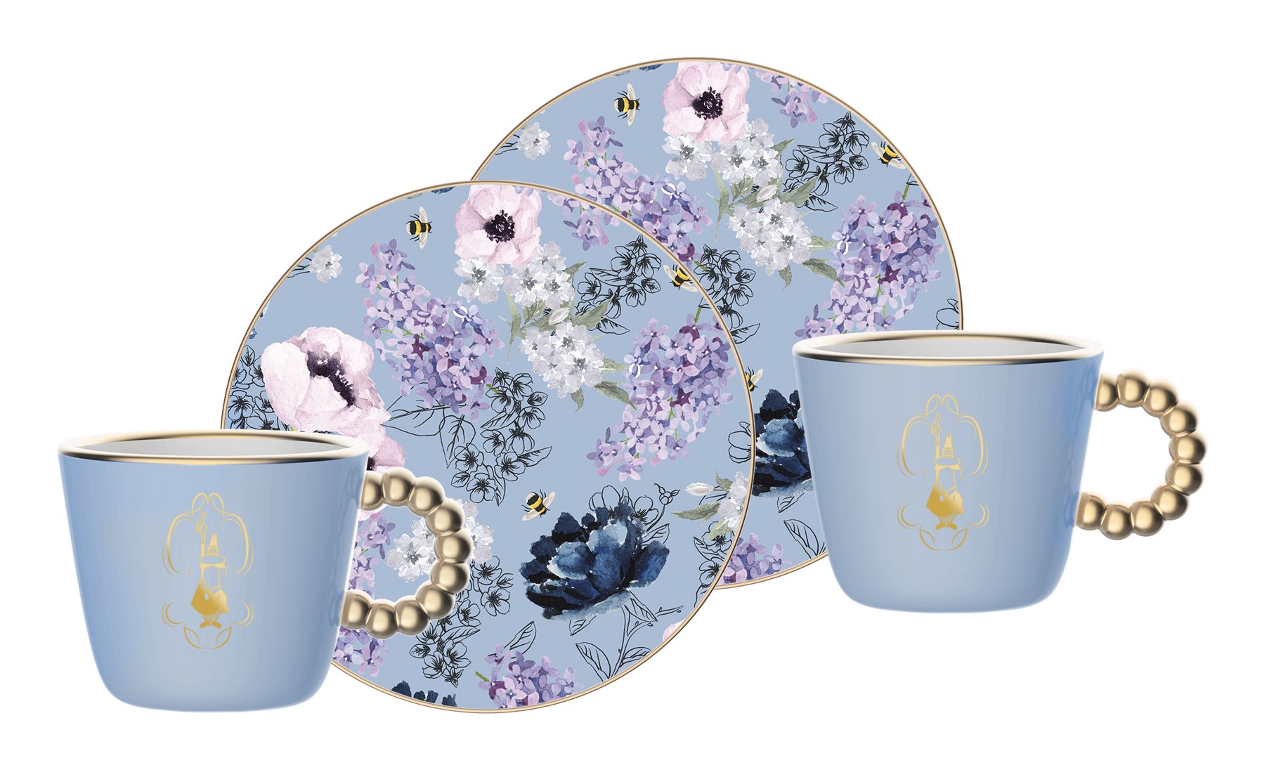 EAN 8006363074476 - Bialetti BRID001 tazón Azul Café 2 pieza(s) imagen 1