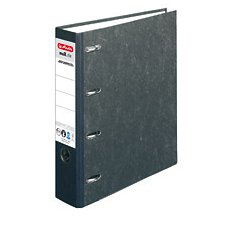 Herlitz Doppelordner Max.File Nature A4 7cm Negro. Rückensch.