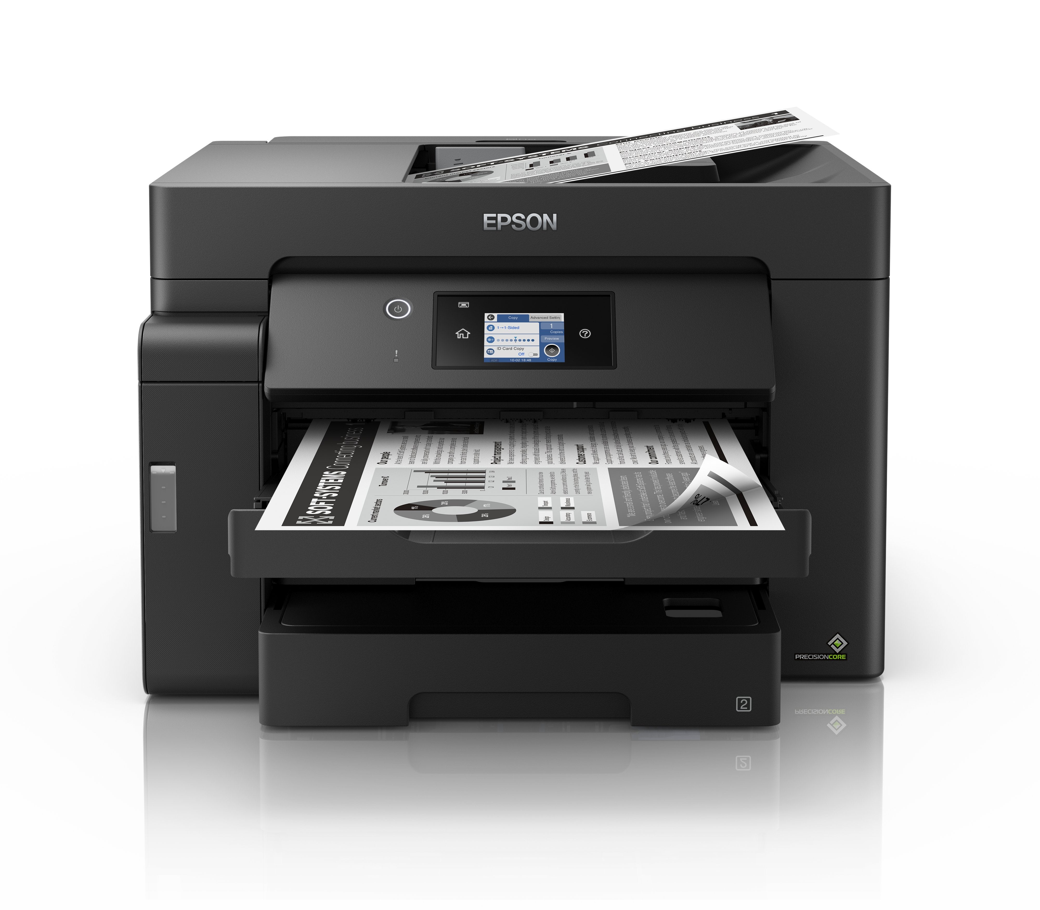Epson Multifunctional Printer Ecotank M15140 Mono, Inkjet, A3+, Wi-Fi, Black
