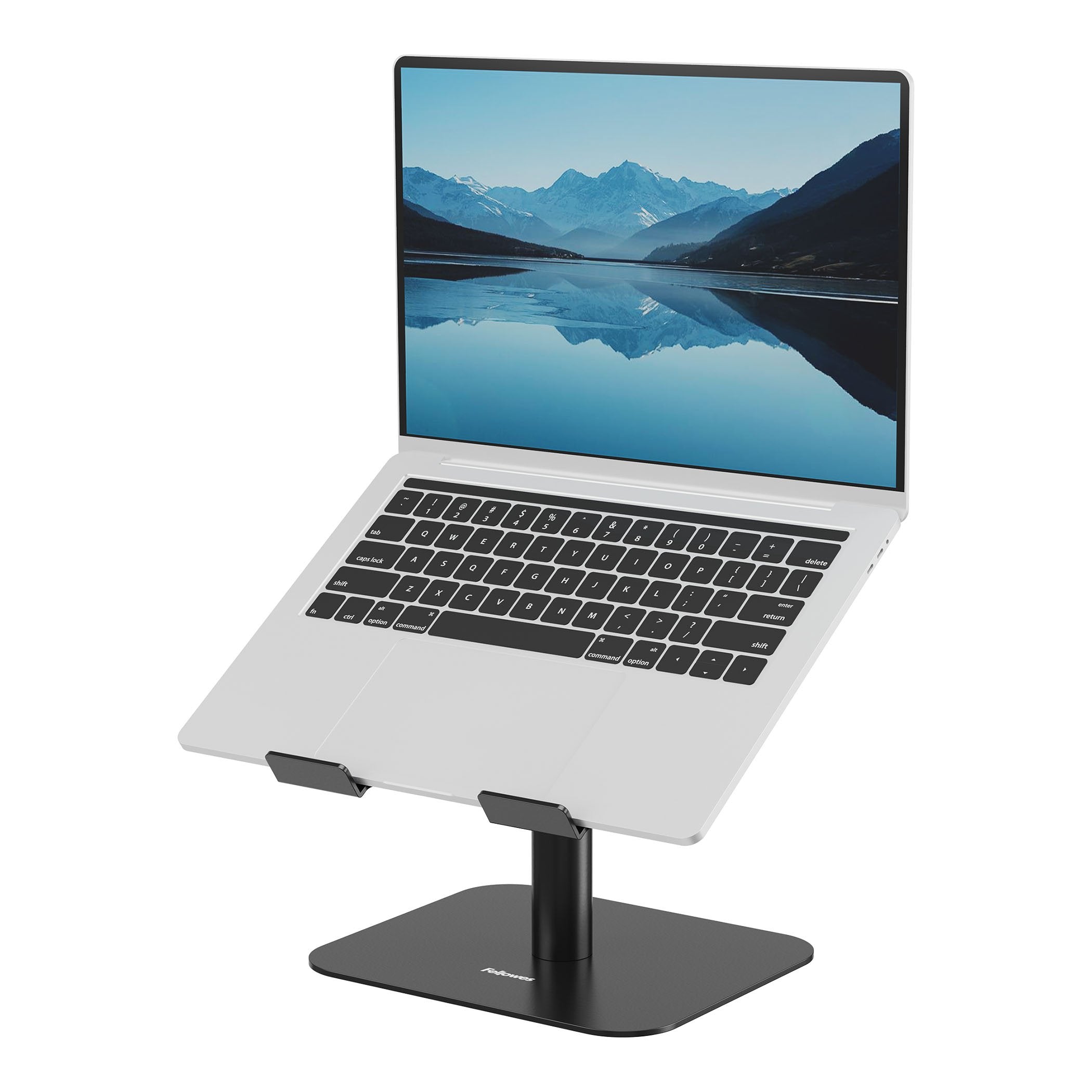 EAN 0043859808236 - Fellowes Alumia (New) Desk Laptop Stand Black Soporte para ordenador portátil Negro 38,1 cm (15") imagen 1