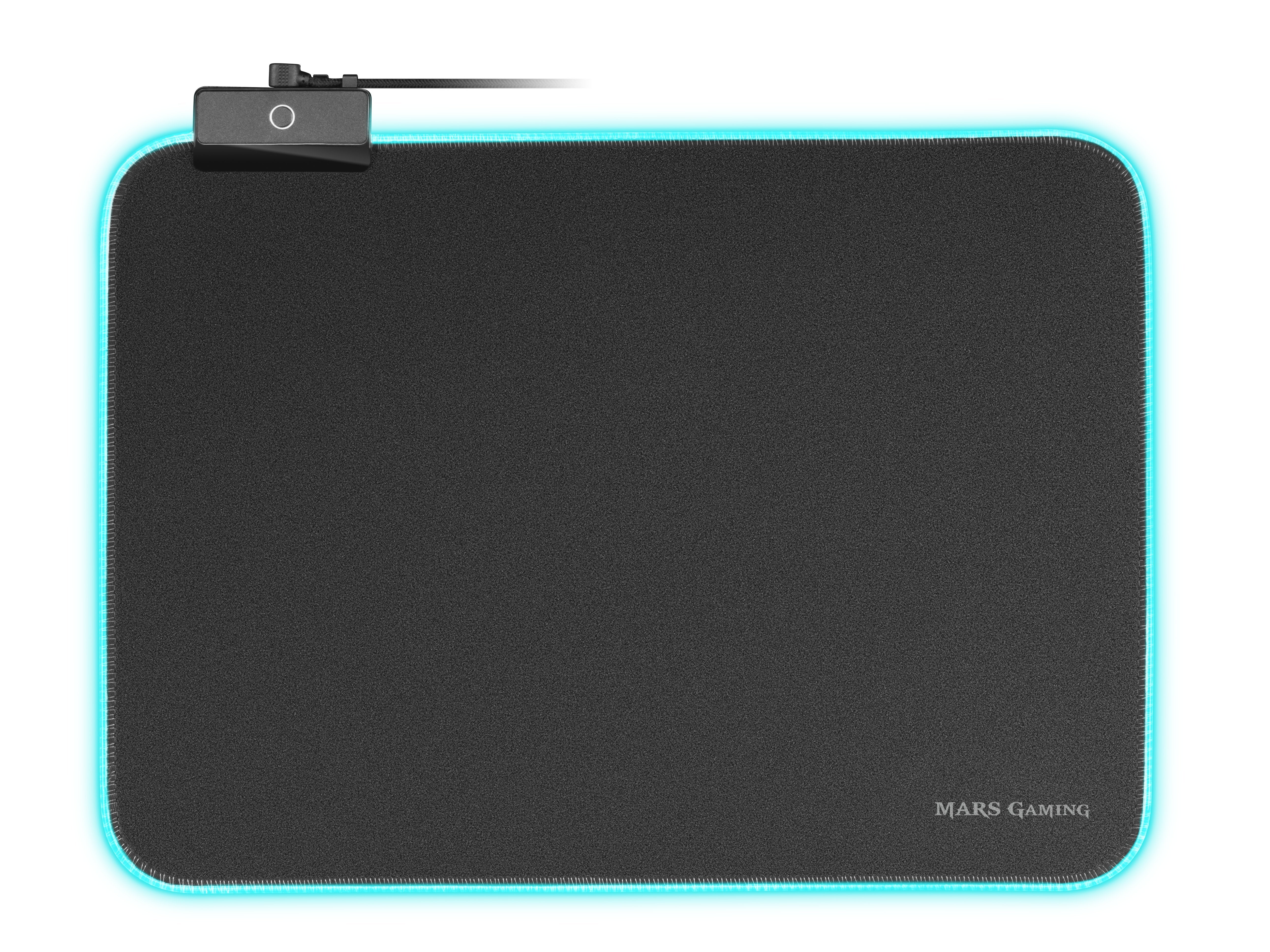 Alfombrilla Mars Gaming Mmprgbl Con Iluminación Led 365 X 265 X 4mm