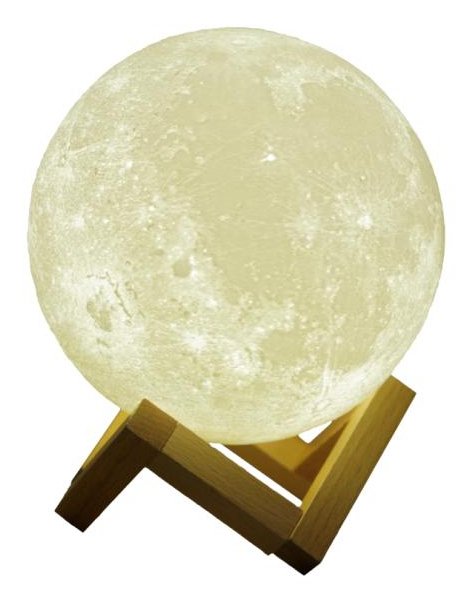 Denver Azultooth-Lautsprecher Mit 3d-Monddesign Und Licht