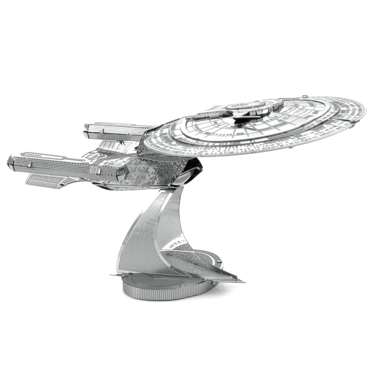 Maqueta 3d Metal Fascinations U.S.S. Enterprise Star Trek Montaje Sin Pegamento Ni Soldadura