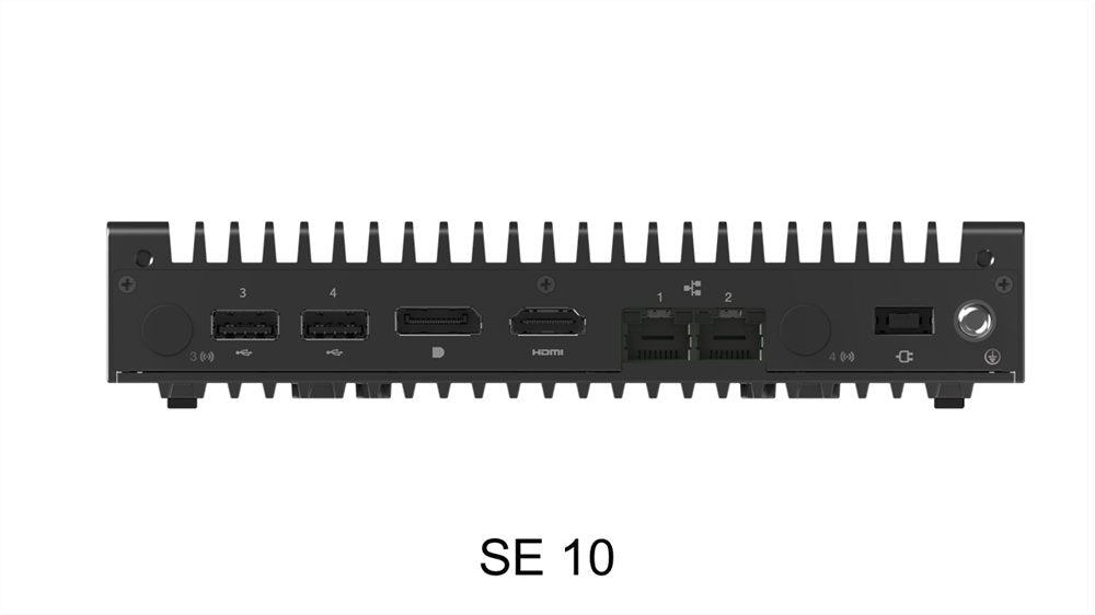 Mini Pc Lenovo Thinkedge Se10 Intel Atom X6214re 4 Gb Ddr4-Sdram 256 Gb Ssd W10 Iot Enterprise Negro