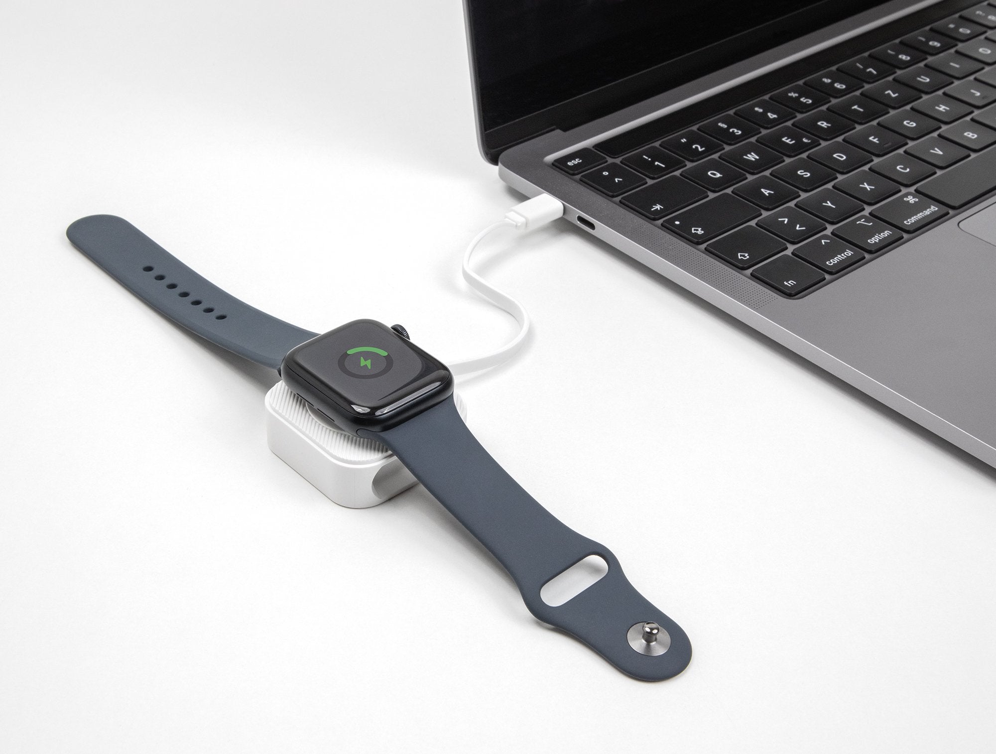 Delock 83023 Almohadilla De Carga Usb Type- C Para Apple Watch Blanco Magnético