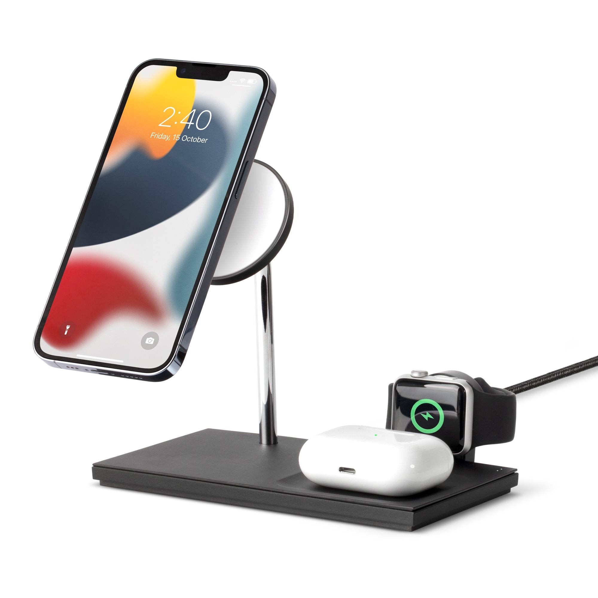 EAN 4895200446675 - Native Union Snap Auriculares, Smartphone, Reloj inteligente Negro USB Cargador inalámbrico Interior imagen 2