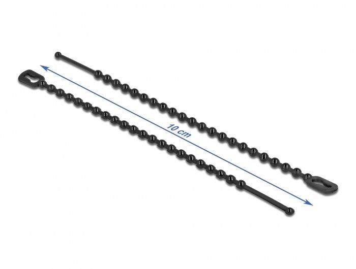 Blitzbinder Wiederverwendbar L 100 X B 2,4 Mm Schwarz 100 Stück