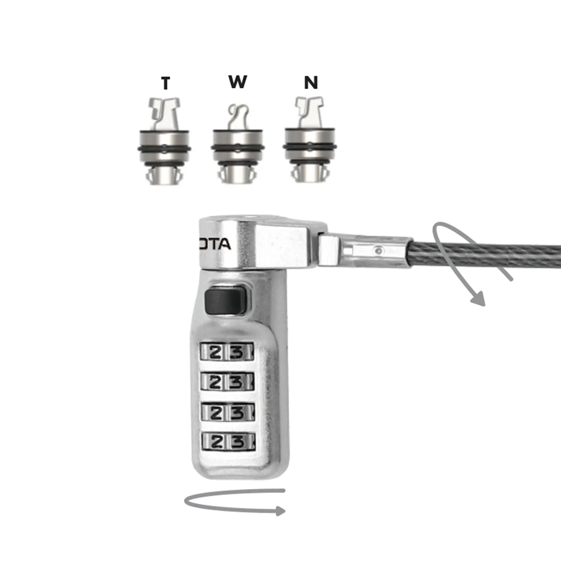 Universal Security Cable Lock 3 Exchange
