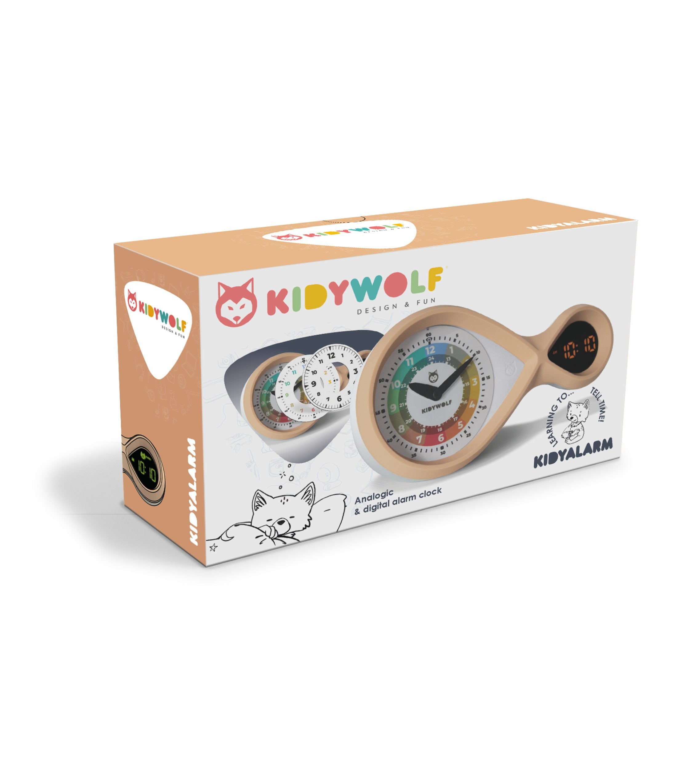 EAN 5407009180378 - KIDYWOLF 418037 despertador Reloj despertador digital Rosa imagen 7