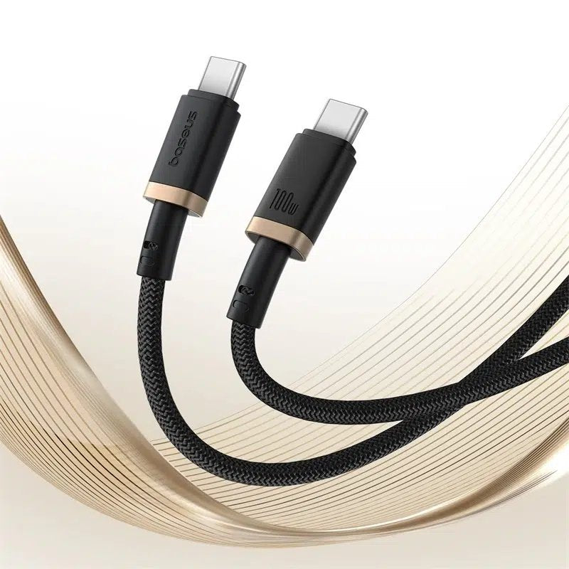 EAN 6932172669843 - Baseus P10377803U01-02 cable USB USB 2.0 2 m USB C 0,48 Gbit/s 100 W Negro, Oro imagen 7