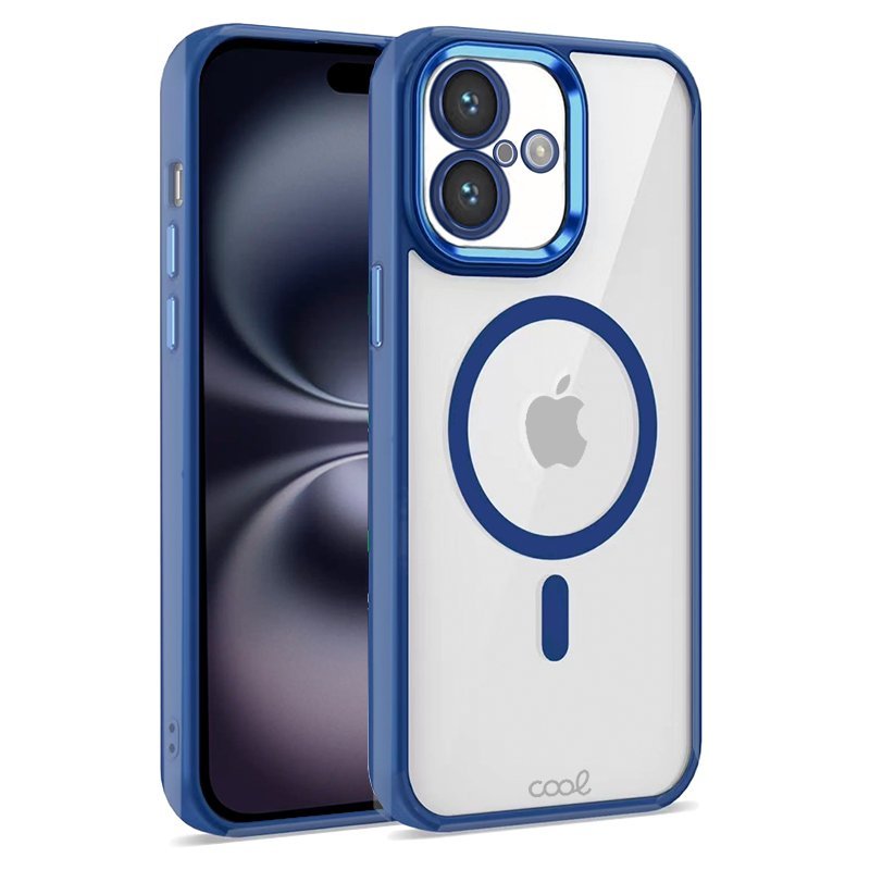 Funda Cool Iphone 16 Magnetica Azul