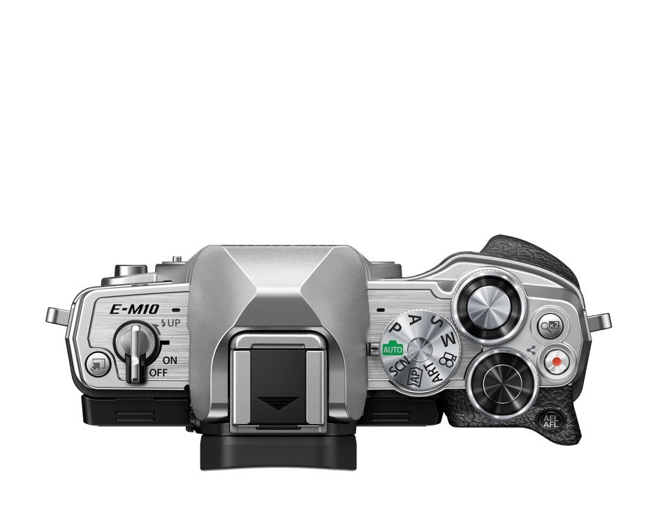 Olympus Om-D E-M10 Mark Iv Kit + 14-42 Pancake Zoom Silver