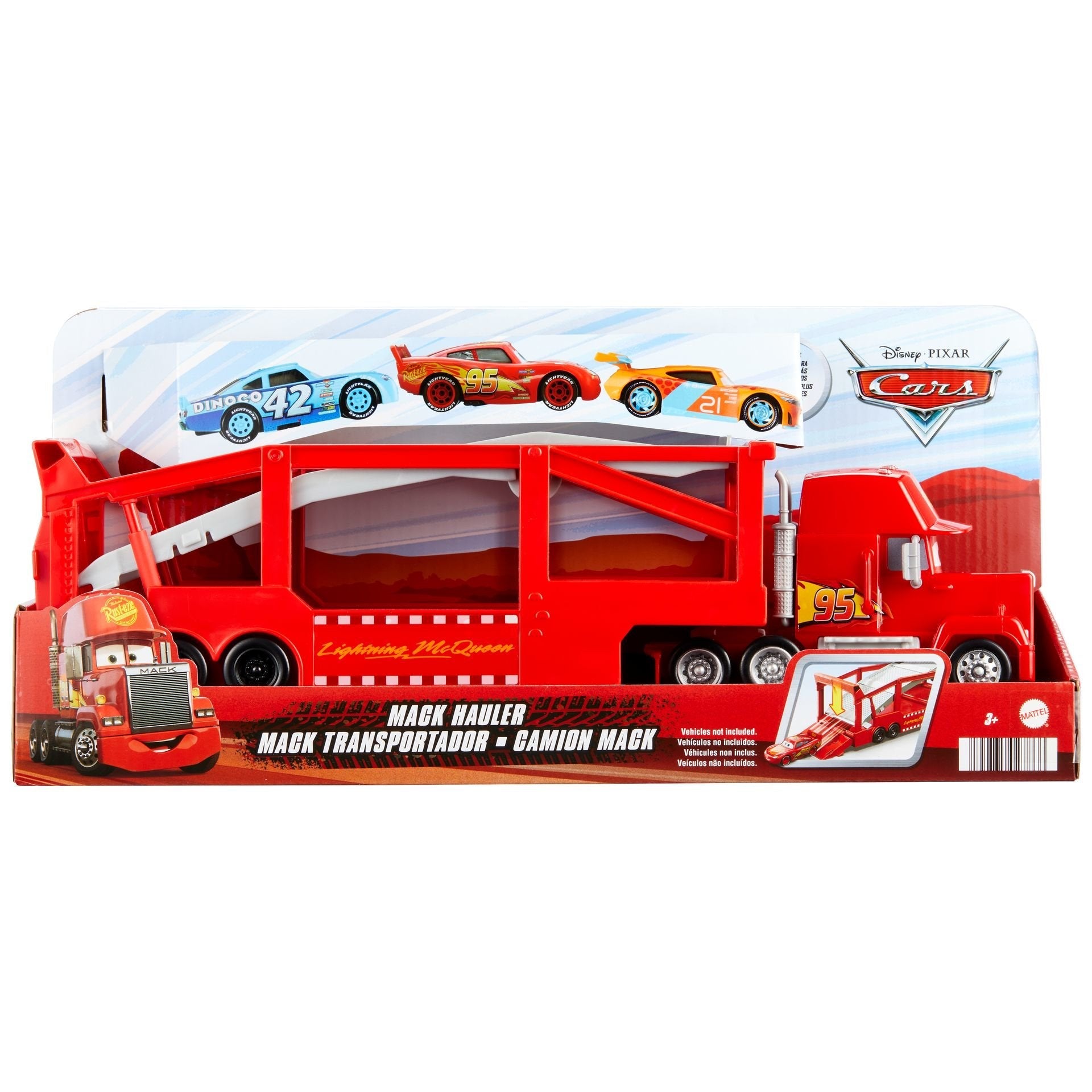 Pojazd Cars Maniek Transporter