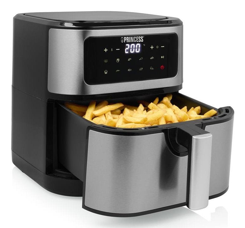 Freidora Por Aire Sin Aceite Princess Freidora De Aire Digital 183043 1800w Capacidad 7l