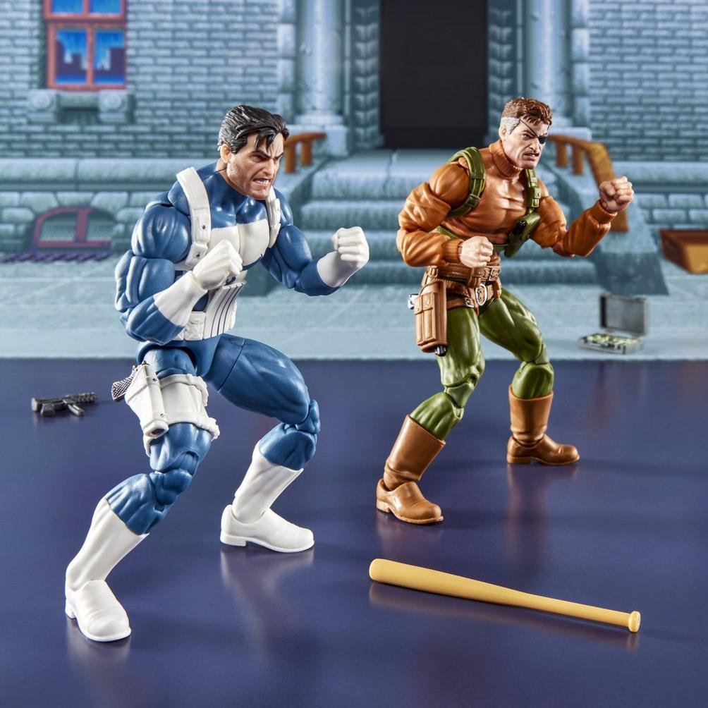 EAN 5010996328380 - Marvel Legends Series Gamerverse Punisher & Nick Fury imagen 3