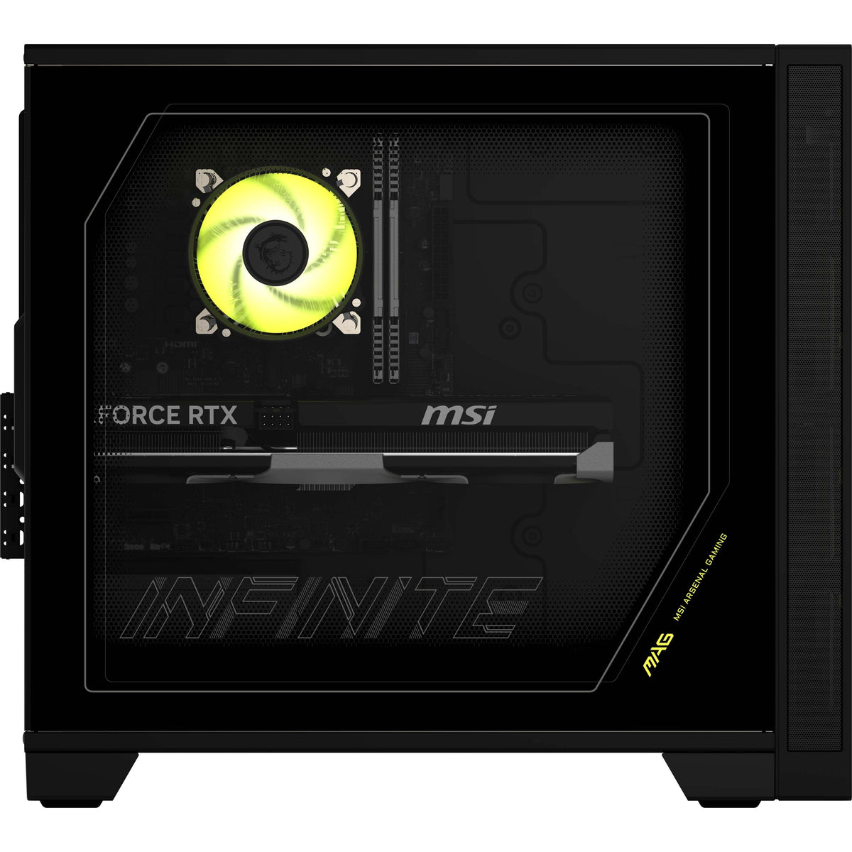 Pc Gaming Msi Mag Infinite S Ai 2nvl5 016eu Intel Core Ultra 5 225f 16gb Ram 512gb Ssd Geforce Rtx 5060 Windows 11 Home Negro