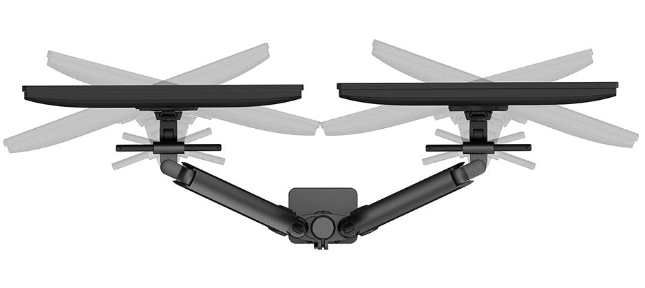 EAN 8717371442804 - Neomounts DS65S-950BL2 soporte para monitor 86,4 cm (34") Escritorio Negro imagen 10