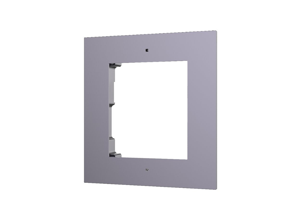 Panel Frontal Y Caja De Registro Encastrada Para 1 Módulo De Videoportero Hikvision